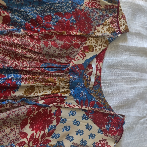 *ZARA* Patterned blouse from Trafaluc collection - Picture 6 of 8